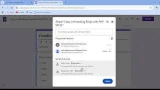 How to Add collaborator in  Google Forms? | Add editors in Google form Share Google Form with others