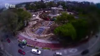 Time-Lapse 9 meses Plaza España - Municipalidad de Guatemala