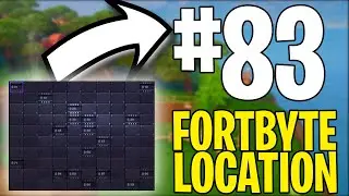 Fortbyte #83 Found In A Rock Garden Near The Coast Fortbyte Location | Fortnite Fortbyte Location