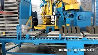 3 Station Wet Press Kerb stone Machine