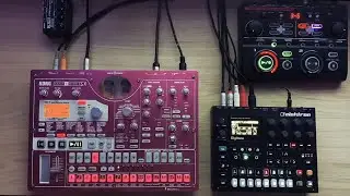 Techno Jam on Digitone + Korg Electribe + Boss RC202