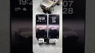 Audi lights on dynamic wallpaper, two colors #shorts #trending #viralvideo