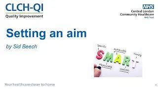 Bitesize QI - Setting an aim