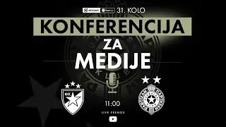 Konferencija za medije pred 173. Večiti derbi, FK Crvena zvezda - FK Partizan