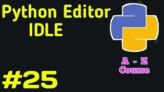 Working with Python editor IDLE