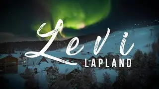 Levi Lapland | Cinematic Drone | Amazing Northern Lights | 2022