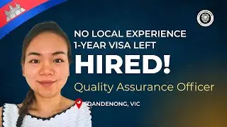 A Cambodian student Landed QA Job with NO Local Experience & 1-Year Visa in 2.5 Weeks thanks to Leo