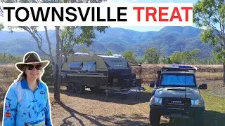 👍 TEN DOLLAR Camping Near Townsville! | North Queensland Budget Travel | Caravanning Australia