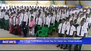 Edo College Holds Maiden Career Day For Senior Secondary School Students
