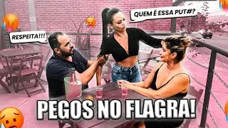 TROLLEI ELA COM OUTRA MULHER NO BAR!