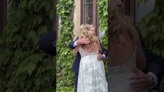 A moment they'll always treasure together #fatherdaughterrelationship  #firstlook #weddingday #yts