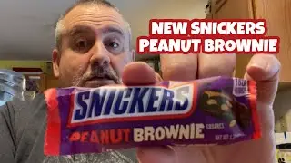 New Snickers Peanut Brownie Review