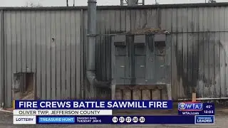 Crews battle fire at Jefferson County local business | WTAJ