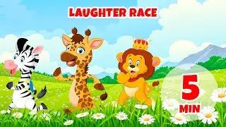 Laughter Race - 5 min Giramille | Nursery Rhymes and Kids Songs