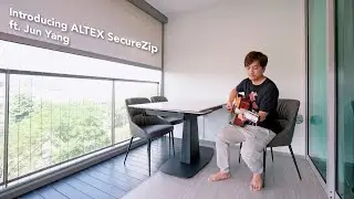 Джун Ян выбрал ALTEX SecureZIP &mdash; самый высокорейтинговый бренд рулонных штор-молний для балконов в Сингапуре.