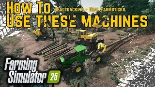 FS25 - How to use these machines - Roadside Logging