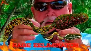 BEST Rigging Tips for the Rage Tail Eeliminator - Bass fishing