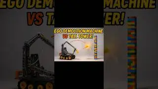trying to create a suitable tool to destroy the Lego tower✴️