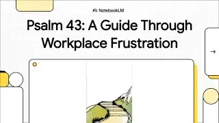#Psalm43  || Seeking God&rsquo;s Vindication and Guidance ||  A Guide Through Workplace Frustration