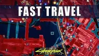 Быстрое перемещение в Cyberpunk 2077 &mdash; Как быстро перемещаться
