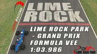 iRacing 2023 S3W11 | Formula Vee | Lime Rock Park - Grand Prix | 1:03.986 | Lap Guide