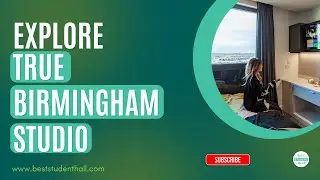 TRUE Birmingham Studio Tour | Self-Contained Student Flat Walkthrough