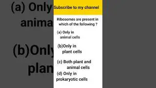 Cell Biology Ka Champion Quiz | 100% Exam Oriented #cellmcq