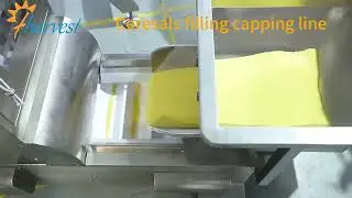 Ceresals bottle filling capping line ,Automatic seeds small granules product filler capper machine