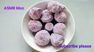 #asmrbakingsoda Random shaped balls #crunchy #crush #189 #asmr #explore #fyp #trending #satisfying