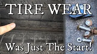 Mk7 VW Golf Rear Alignment Repair &ndash; Bad Tire Wear & Seized Bolts