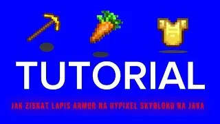 Jak ziskat lapis armor na minecraft java hypixel skyblock