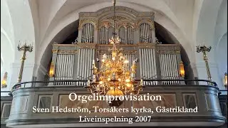 Orgelimprovisation - Sven Hedstr&ouml;m