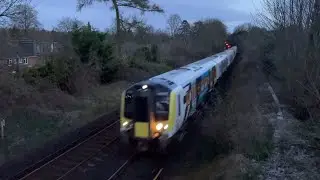 Class 450 Desiro | 450067 (Key Worker Livery) + 450041 | South Western Railway