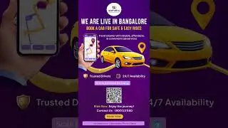 hello Bengaluru start booking your cab  with fixed price for both driver and passenger.