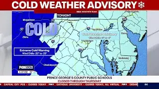 DC weather: Cold Weather Advisory remains in effect