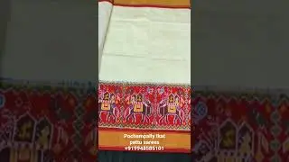 #Exclusive #Pochampally pure #silk #ikat #sarees||Direct from #Weavers|| whatsapp +919948585101