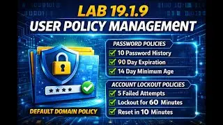 19.1.9Lab: User Policy Management