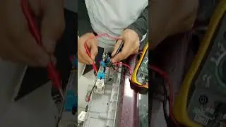 Inlet valve voltage check sumsung washing machine #trending