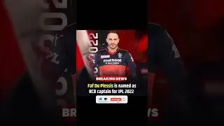 TATA IPL 2022&nbsp;:&nbsp;RCB&nbsp;Announce New&nbsp;Captain Name&nbsp;For&nbsp;IPL 2022&nbsp;| Royal Challengers Banglore&nbsp;2022#shorts