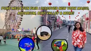 HA Ground Pimpri Mela | Aquarium tunnel | Bird valley & Amusement Park | Pune Tourist Places