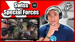 Marine reacts to the Swiss Special Forces (360 Video)