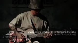 시연 Duesenberg 일렉기타 Starplayer TV Catalina Metallic [Catalina Sunset Rose]