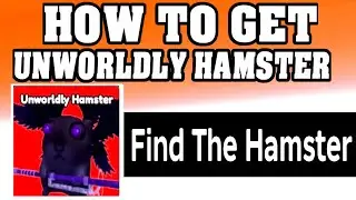 How To Get UNWORLDLY HAMSTER in FIND THE HAMSTER ROBLOX [walkthrough] [UPDATE] [2026]