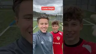 10 ball challenge vs youth Bundesliga goalkeeper 🧤⚽️ #shorts #football #goalkeeper