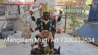 Black Marble Kali Maa Statue !! Natural Stone Kali Idol 📲7300333634 #kalimurti #mahakali #kalistatus