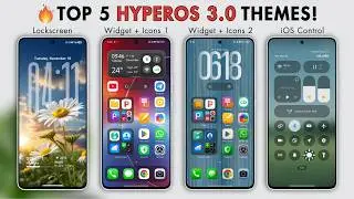 Top 5 Must Have HyperOS 3.0 Themes for Redmi & Poco 🚀(HINDI)