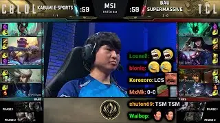 KBM vs SUP | 2018 MSI Play-In Day 2 | Twitch VOD with Chat