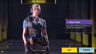 FREE Urban Tracker in COD Mobile