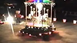 The Bugg House Christmas lights in 1995 Albuquerque NM