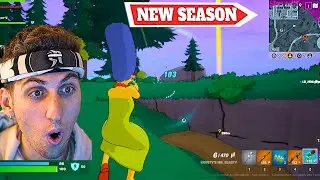*NEW* Fortnite Simpsons Season! | 🟢Use Code 